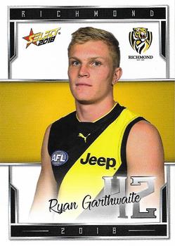 2018 Select AFL Club Team Sets - Richmond Tigers #R39 Ryan Garthwaite Front